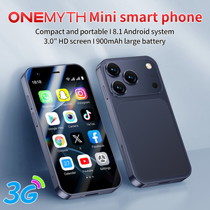 Mini smartphone A17 Android 8.1, écran 3,0 pouces, 2 Go de RAM, 16 Go de ROM, double SIM, réseau 3G, Play Store, téléphone portable compact - Product Image 1