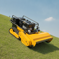 Tondeuse robot à fléaux télécommandée autopropulsée 764CC dernière génération pour jardin, cour et verger