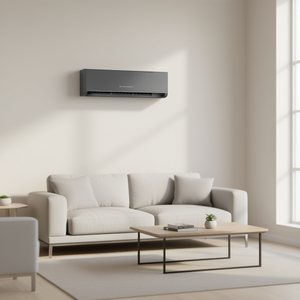 <b>Mini</b> <b>Split</b> Air Conditioner 12000 BTU Gray Cooling Heating Wi-Fi Enabled Variable Frequency Energy Saving 12000 BTU WiFi Enabled - Product Image 3