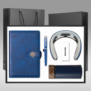 Custom Luxury A5 Notebook Set Hardcover PU Business Journal with Pen Thermos Cup &amp; Gift Box Graduation <strong>Promotion</strong> Multiple Colors - Product Image 3