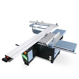 WOODFUNG Sliding Table Saw with Digital Display and Electric Lifting MJ6132 Woodworking Machinery Circular Saw Panel Saw Manufac