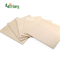Para Proyectos de Bricolaje, Dibujo, Pintura, Modelos Arquitectónicos, Corte y Grabado Láser/ Madera Contrachapada de Tilo sin Acabado