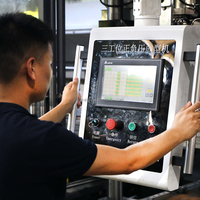 Vente d'usine automatique 3 4 Stations en plastique, couvercle de yaourt à clapet, tasse d'eau, thermoformage, Machine de fabrication