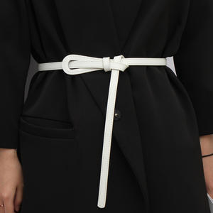 <span class=keywords><strong>Ceinture</strong></span> en cuir PU pour femmes, nouvelle collection, <span class=keywords><strong>ceinture</strong></span> à <span class=keywords><strong>nouer</strong></span>, tendance, polyvalente, pour robe et chemise - Product Image 2