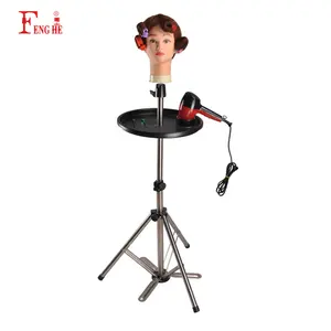 Wholesale mannequin head stand tripod Dryers, Irons, Brushes, Curlers 