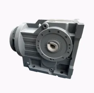 K Series KAF Motor Copper 5.5KW 7.5KW Cast Iron Helical Gear Box Speed Reducers Output Flange Pure