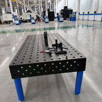 Meja Kerja Perlengkapan Pengelasan Modular 3D untuk Penyangga Rangka Struktural dan Pengerjaan Logam