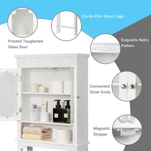 Bathroom washing machine storage <b>rack</b>, floor-standing toilet/washroom storage <b>rack</b>, balcony/bathroom toilet <b>shelf</b>/sink <b>rack</b> - Product Image 3