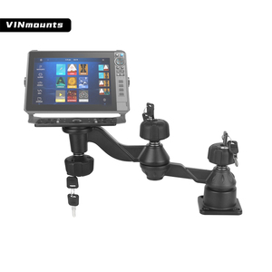 ขายึดเครื่องหาปลาแบบแกว่งได้ 12 นิ้ว สำหรับเรือ ใช้ได้กับ Garmin Lowrance VIN-TYQ-HB-01L-Lock - Product Image 6