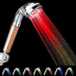 <span class=keywords><strong>Pommeau</strong></span> de <span class=keywords><strong>Douche</strong></span> LED Portable en Plastique ABS à 7 Couleurs Changeantes, Moderne, Écologique, Haute Pression, <span class=keywords><strong>Économie</strong></span> d'<span class=keywords><strong>Eau</strong></span>, Installation Facile, Spa - Product Image 3