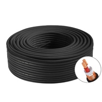 Cable de Micrófono de Cobre Libre de Oxígeno, Doble Núcleo, 2 Conductores, con Blindaje, para Escenario, Exteriores, Altavoces y Audio