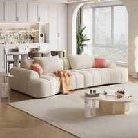 Achetez un canapé en tissu courbé de Chine, dernier modèle, modulaire, pour salon de luxe