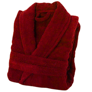 Organic Cotton Breathable Quick-Dry Bathrobe with Loop and Pockets Premium <b>Women</b> Terry Spa <b>Robe</b> Eco-Friendly Home Use - Product Image 1