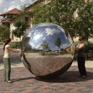 Commerciale colorato palla gonfiabile specchio natale decorare gian sfera gonfiabile oro specchio per la vendita - Product Image 2