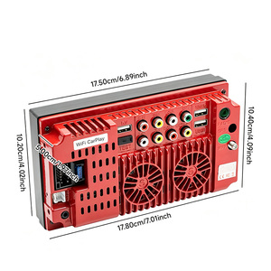 Autoradio tactile Android Bluetooth USB, lecteur multimédia pour tableau de bord, écran TFT 1920x720, autoradio - Product Image 6