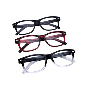 Lunettes de lecture tendance unisexes, anti-lumière bleue, verres PC, logo personnalisé, presbytie, hommes, femmes, vente en gros - Product Image 1