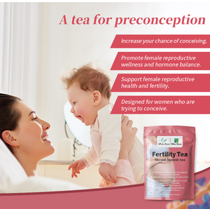 Té de Desintoxicación Uterina Orgánico y Natural para la Fertilidad Femenina, para Quedar Embarazada, Mezcla de Hierbas Veganas, Té con Sabor a Hierbas Sagradas - Product Image 4