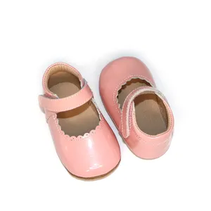 Komik çocuk ayakkabıları 9 yıl fabrika bebek ayakkabı deri 2021 yenidoğan çocuk sandaletleri çocuk elbise ayakkabı kızlar için