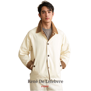 เสื้อแจ็คเก็ตสไตล์เวิร์คแวร์ทรงหลวมสำหรับผู้ชาย ผ้าฝ้าย 100% ล้างสีแบบวินเทจ รุ่น G9  ตกแต่งกระเป๋าหลายช่อง ปกเสื้อแบบปกเชิ้ต ติดกระดุมเม็ดเดียว เหมาะสำหรับฤดูใบไม้ผลิและฤดูใบไม้ร่วง - Product Image 1