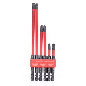 Embouts de tournevis Phillips magnétiques robustes de 75 à 150 mm, embouts de tournevis S2, entièrement en acier inoxydable 304, matériau intégré, ODM/OEM - Product Image 1