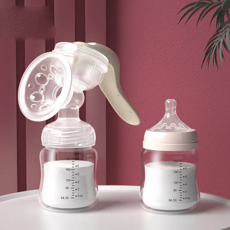 Extractor de leche altamente recomendado Succión Alimentador de bebé Extractor de leche manual
