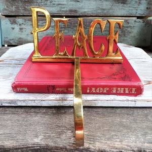 Latest Design Brass <b>Stocking</b> Holder - Product Image 1