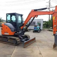 Excavator Mini Hidrolik Crawler Hitachi ZX40 Bekas 4 Ton 95% Baru Original EPA CE Dilengkapi Mesin Gearbox Pompa Dijual