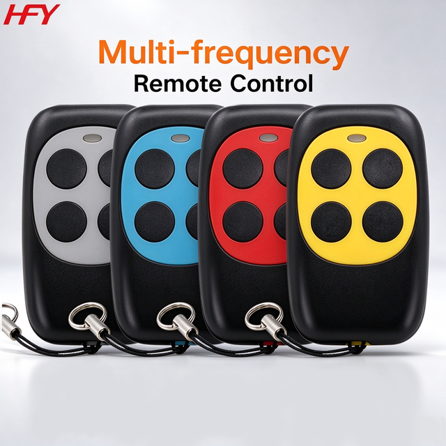 HFY HFY603DK-A RF Wireless Remote Cloner Universal Copier Multi-Frequency 433/315/330/318MHz Plastic 1 Year Warranty FCC CE ROHS