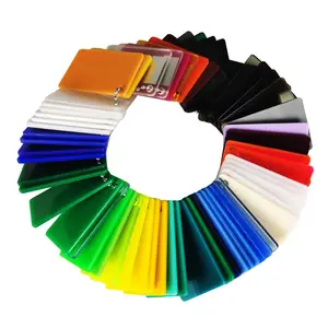 Kunden spezifische Farben gegossene Acryl platte feste Oberfläche Pastell platte Guss schneiden Acryl platte