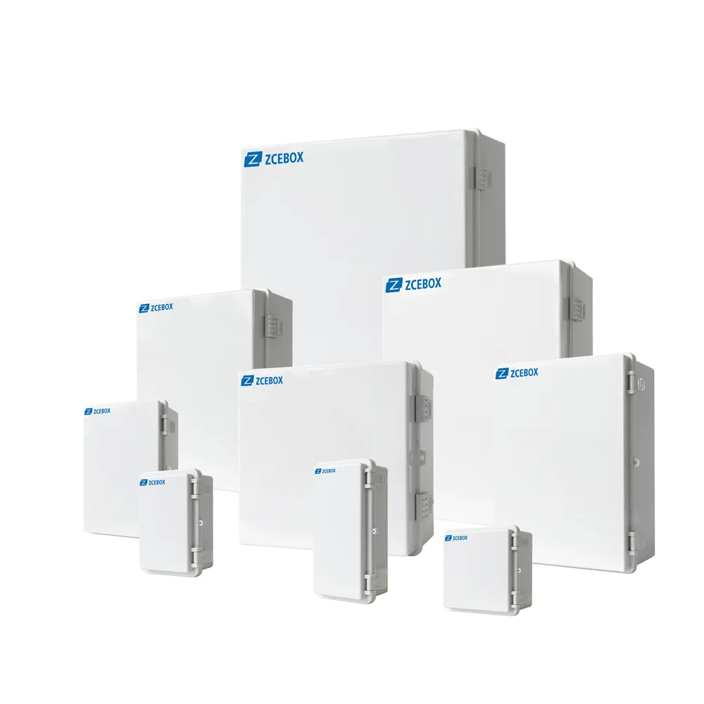 ZCEBOX caja de conexiones de plástico para exteriores ABS IP66 fabricantes de iluminación