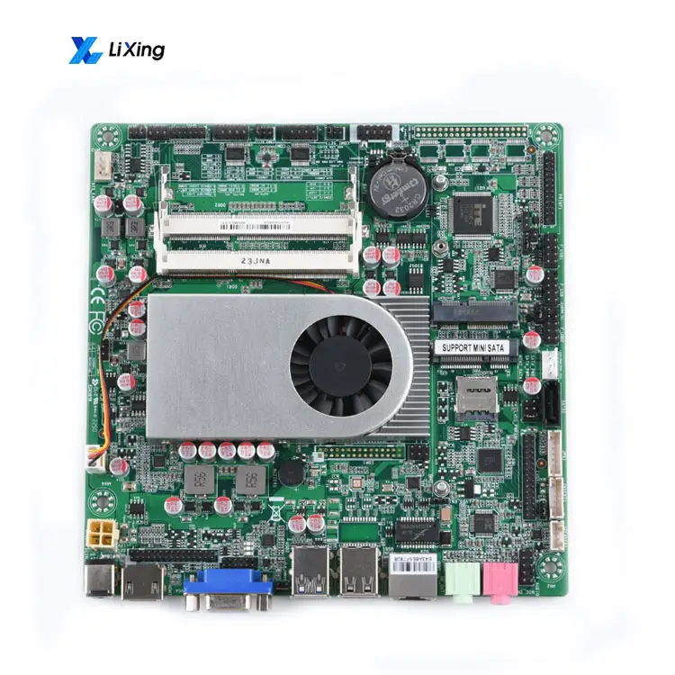 Placa base Lixing Intel I3 4005 Mini Placa de PC industrial opcional I3