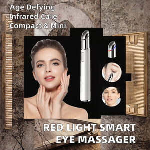 Masseur oculaire intelligent portable mini, lumière rouge chauffante, anti-âge, vibration, équipement de beauté pour usage domestique - Product Image 2