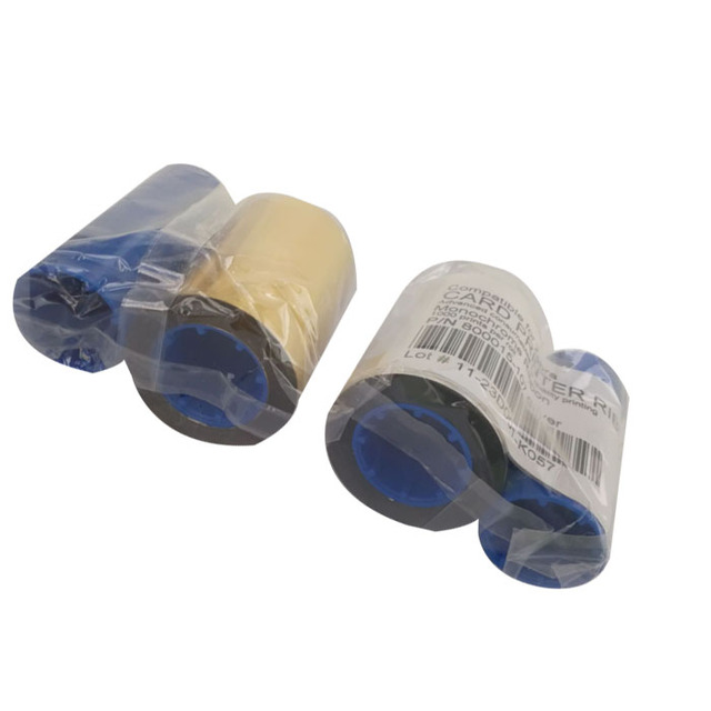 Plastic PVC ID Card Gold Ink Resin Ribbon 800015-106 Zebra P330i Resin Color Printer Ribbon