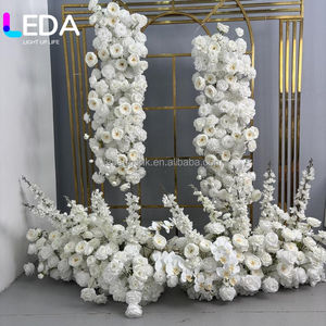 Decoraciones de Boda LEDA, Arreglos Florales, Flores Colgantes, Flores Artificiales Blancas para Boda - Product Image 1