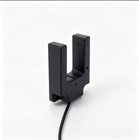 Sensor Fotoeléctrico Tipo Ranura U, 3 Cables, DC PNP NO, Distancia de Detección de 50 mm, Interruptor Fotoeléctrico