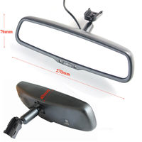Londintech Monitor Spion Mobil 7.5 Inch Layar AHD No1 Bracket Kotak Sekring AHD 1080P Kamera Mundur Kit Kamera Parkir
