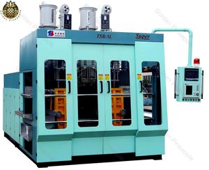 HDPE Lavanderia De Plástico Líquido Shampoo Garrafa Máquina De Moldagem Por Sopro De Extrusão Automática Extrusora De Polietileno - Product Image 2