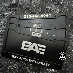 Marco de placa de matrícula de Metal de Inglaterra perfecto de Color personalizado de diseño de gama alta al por mayor de China - Product Image 1