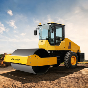 Compacteur routier vibrant à <span class=keywords><strong>tambour</strong></span> unique hydraulique 6 tonnes avec moteur et pompe haute performance pour la construction - Product Image 6