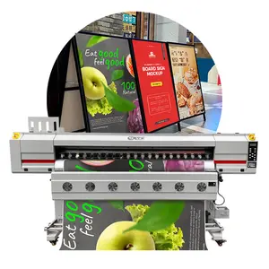 Letop 1.9M Digitale Pp Banner Canvas Sticker Vinyl Poster Witte UV-Inkt Drukmachine