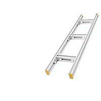 Support de câbles en alliage d'aluminium 0,7 mm, profilé en aluminium pour le passage de câbles, prix au mètre pour la câblage des salles de communication