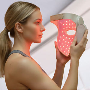 Máscara Facial LED de Luz Roja de Silicona para Terapia Fotónica <span class=keywords><strong>4D</strong></span> de 850nm y 665nm para el Cuidado de la Piel, con Enchufe Estadounidense - Product Image 2