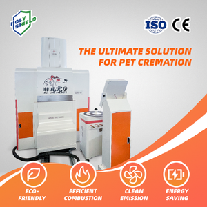 Équipement de crémation pour animaux de compagnie avec technologie de pyrolyse et de gazéification pour les services funéraires - Product Image 1