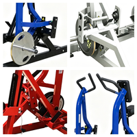 Rameur Iso-Lateral à Charge Plaque Métallique Robuste pour Entraînement du Dos en Salle de Sport Professionnelle