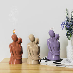 Molde de Silicona 3D para Hacer Velas con Diseño de Pareja de Esposos, Madre Embarazada Sosteniendo a un Niño, Regalo para el Día de la Madre - Product Image 3