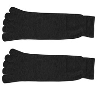 Chaussettes de sport en coton à cinq doigts pour la course à pied, chaussettes de course à cinq doigts