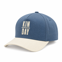 Casquettes de baseball à 5 panneaux personnalisées, style sportif, brodées, en coton, réglables, séchage rapide, certifiées CE, conformes RoHS, vente en gros