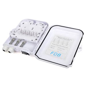 Mini caja divisora PLC de 8 núcleos ABS IP65, 8 puertos CTO FDB, terminación de suelo, acceso FTTH, distribución de fibra óptica, Mini caja PLC de - Product Image 2