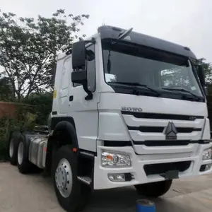 2017 Model kullanılan Sinotruck Howo 6x4 traktör römork kamyon kafa kullanılan 10 Wheeler traktör fiyat