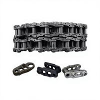 Chaîne de chenilles pour mini-excavatrices ZX30U-2 EX60-1 PC10-6 PC30 PC40 307 SY55C 303 EB, pièces de train de roulement en acier forgé 1